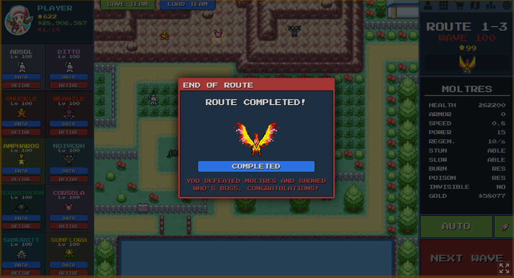 Route 1-3 Map